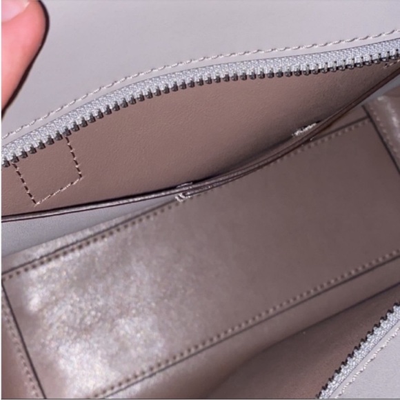 Kate Spade Scalloped Mini Lavender Crossbody Tote Bag - Picture 7 of 13